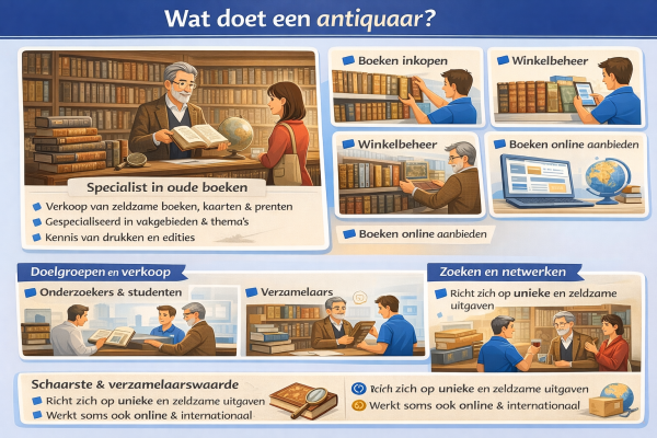 Wat doet een antiquaar